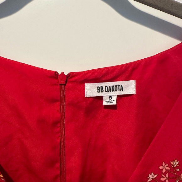 BB Dakota Red Dress - Picture 6 of 8